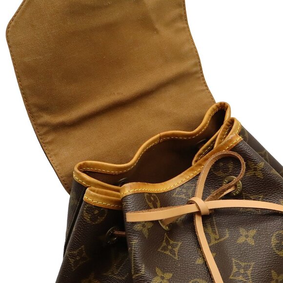 LOUIS VUITTON Brown Monogram Backpack - Picture 9 of 10